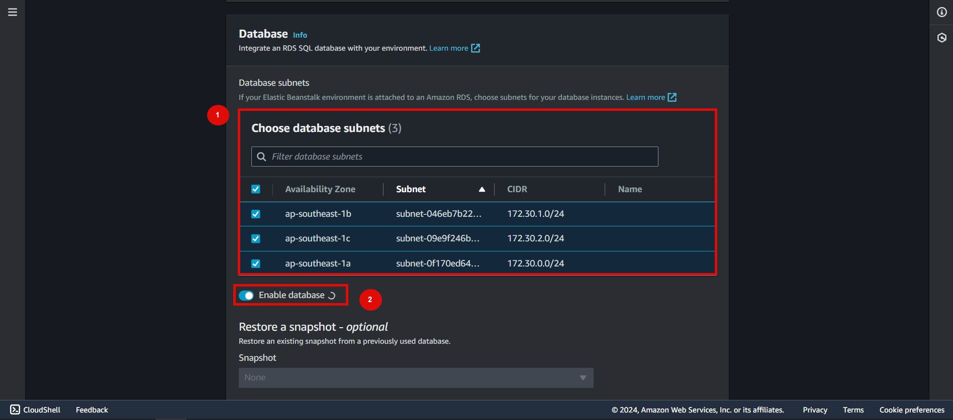 database